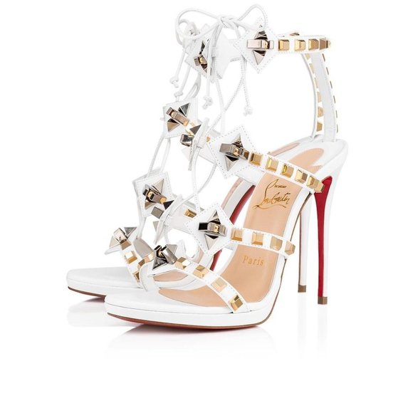 Christian Louboutin Shoes - SOLD!! NWT $1.295 Louboutin 120 Gladiator Pumps 39